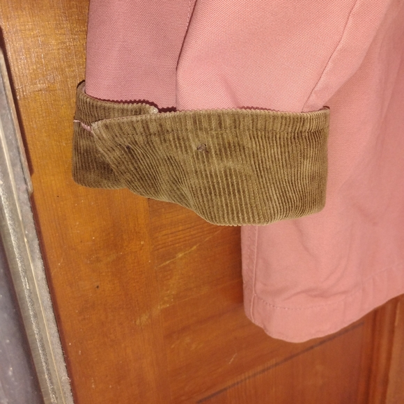L.L. Bean Women's Pink Jacket with Corduroy Accents - Picture 5 of 5